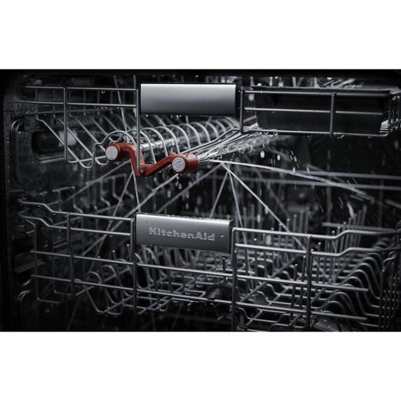 Kitchenaid® 44 dBA Dishwasher with 360° Max Jets™ Third Rack and LED Interior Lighting KDPM804KPS