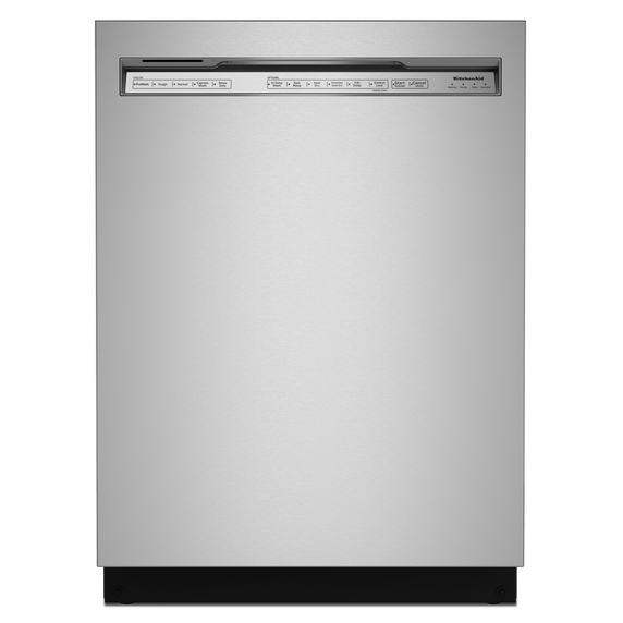 Kitchenaid® 44 dBA Dishwasher in PrintShield™ Finish with FreeFlex™ Third Rack KDFM404KPS