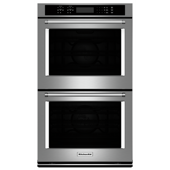 Kitchenaid® 27 Double Wall Oven with Even-Heat™  True Convection KODE507ESS