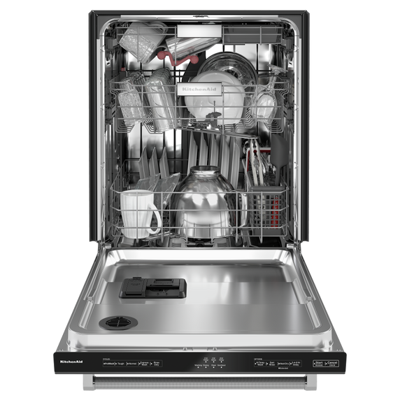 Kitchenaid® 44 dBA Dishwasher in PrintShield™ Finish with FreeFlex™ Third Rack KDTM404KBS