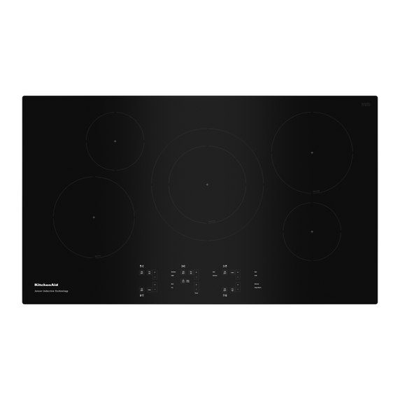 Kitchenaid® 36-Inch 5-Element Sensor Induction Cooktop KCIG556JBL
