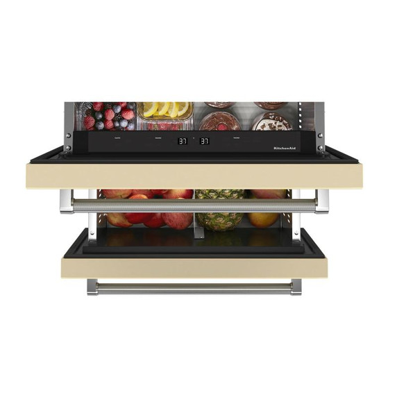 Kitchenaid® 24" Panel-Ready Undercounter Double-Drawer Refrigerator KUDR204KPA