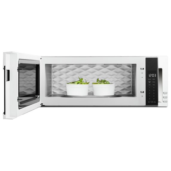 Kitchenaid® 900-Watt Low Profile Microwave Hood Combination YKMLS311HWH