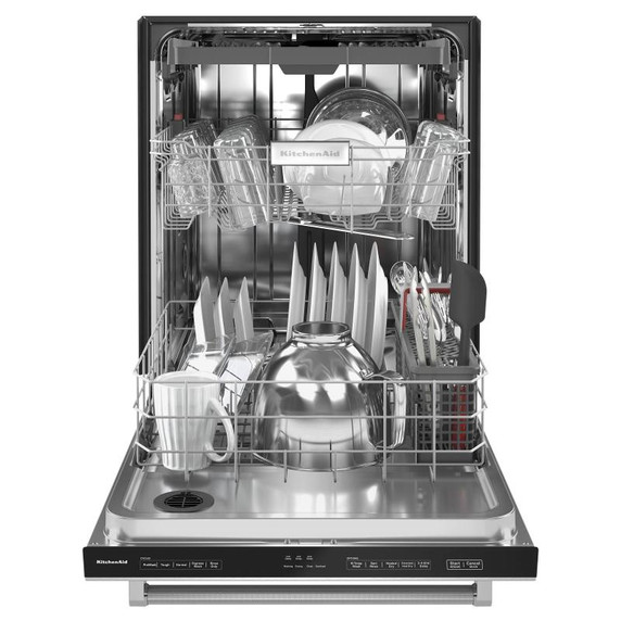 KitchenAid® 39 dBA Dishwasher in PrintShield™ Finish with Third Level Utensil Rack KDTE204KPS