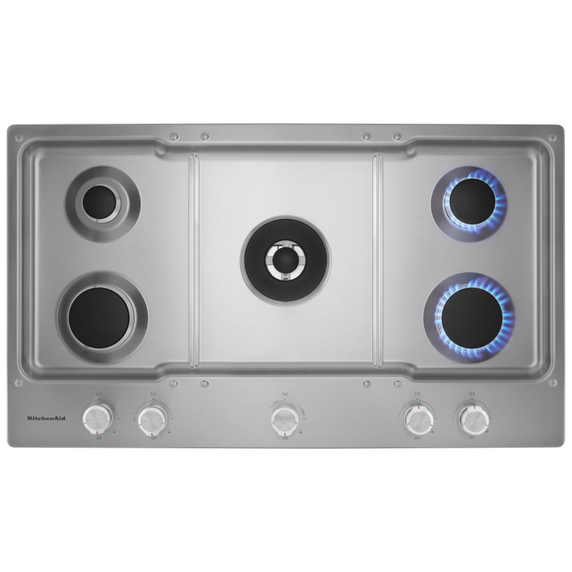 Kitchenaid® 36 5-Burner Gas Cooktop KCGS556ESS