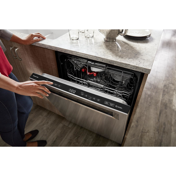 Kitchenaid® 44 dBA Dishwasher in PrintShield™ Finish with FreeFlex™ Third Rack KDPM604KPS