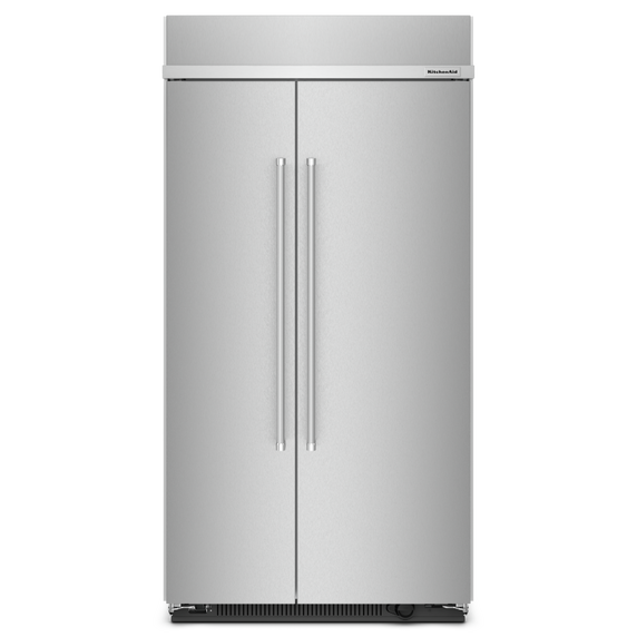 Kitchenaid® 25.5 Cu Ft. 42 Built-In Side-by-Side Refrigerator KBSN702MPS