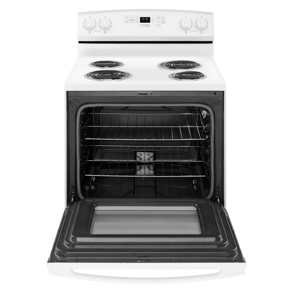 Amana® 30-inch Electric Range with Self-Clean Option YACR4503SFW