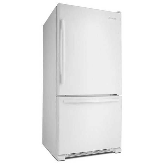 Amana® 22 cu. ft. Bottom-Freezer Refrigerator with Large Capacity ABB2224BRW
