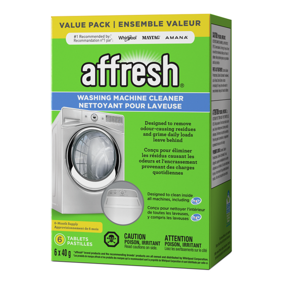 Affresh® Washing Machine Cleaner Tablets - 6 Count W10501250B