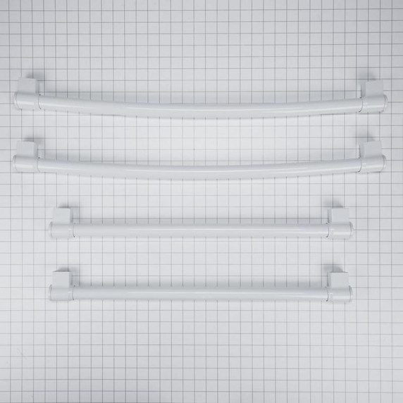 French Door Refrigerator Handle Kit, White W10716734