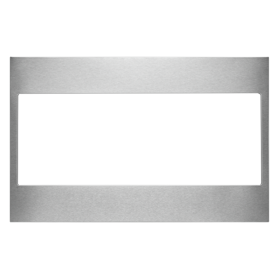 Built-In Low Profile Microwave Standard Trim Kit, Stainless Steel W11451304