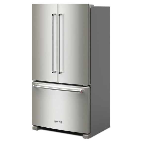 Kitchenaid® 20 cu. ft. 36-Inch Width Counter-Depth French Door Refrigerator with Interior Dispense KRFC136RPS