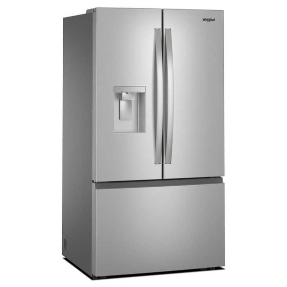 Whirlpool® 36-Inch French Door Refrigerator with In-Door Water and Ice Maker - 30 cu. ft. WRFF3536SZ