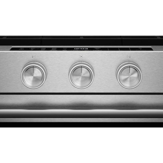 Kitchenaid® 5.0 Cu. Ft. Smart Freestanding Gas Range with Convection Cooking Modes KFGS530SPS