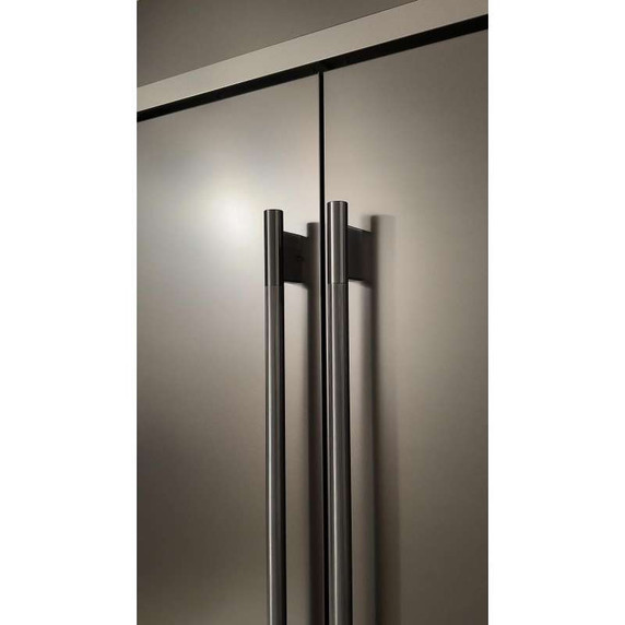 Kitchenaid® 25.5 Cu. Ft. 42" Built-In Side-by-Side Refrigerator with Platinum Interior KBSN742SBE