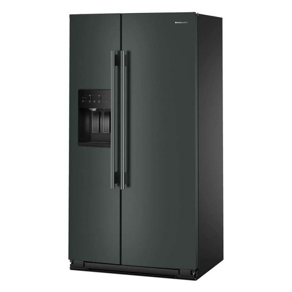 Kitchenaid® 20.8 Cu. Ft. Counter-Depth Side-by-Side Refrigerator with Exterior Ice and Water Dispenser in Junipe KRSC536RJP