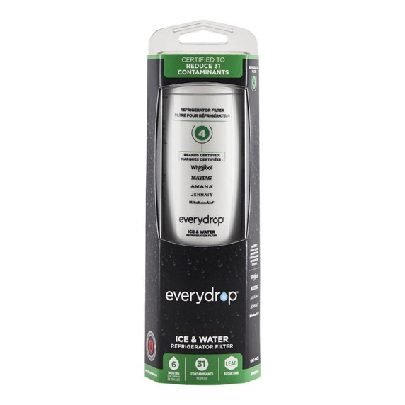 everydrop® Refrigerator Water Filter 4 - EDR4RXD1 (Pack of 1) EDR4RXD1 everydrop® Refrigerator Water Filter 4 - EDR4RXD1 (Pack of 1) EDR4RXD1