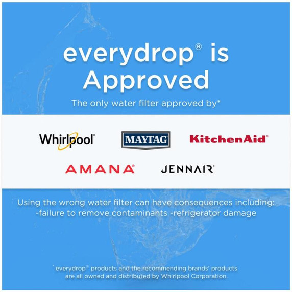 everydrop® Refrigerator Water Filter 4 - EDR4RXD1 (Pack of 1) EDR4RXD1 everydrop® Refrigerator Water Filter 4 - EDR4RXD1 (Pack of 1) EDR4RXD1