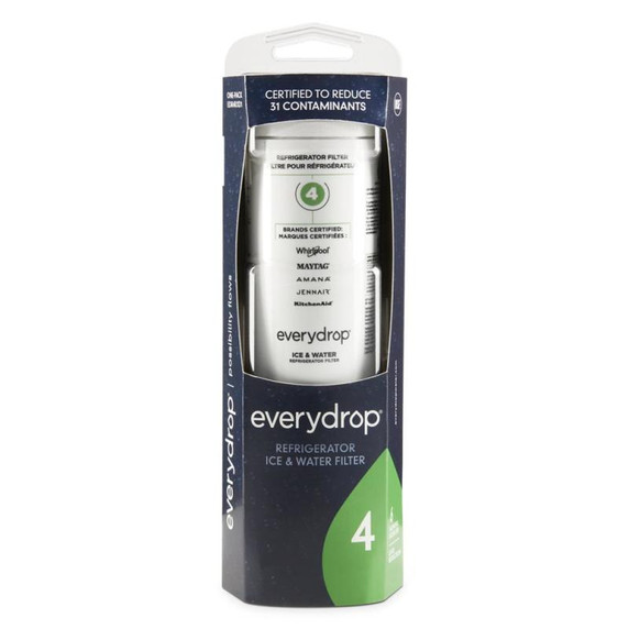 everydrop® Refrigerator Water Filter 4 - EDR4RXD1 (Pack of 1) EDR4RXD1 everydrop® Refrigerator Water Filter 4 - EDR4RXD1 (Pack of 1) EDR4RXD1