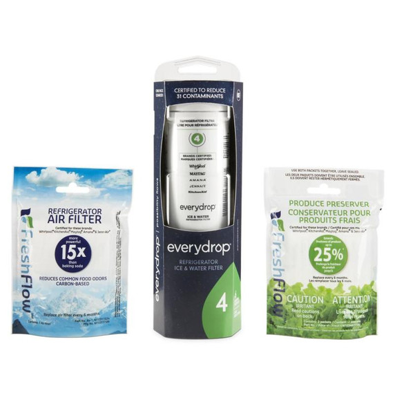 everydrop® Refrigerator Water Filter 4 - EDR4RXD1 (Pack of 1) EDR4RXD1