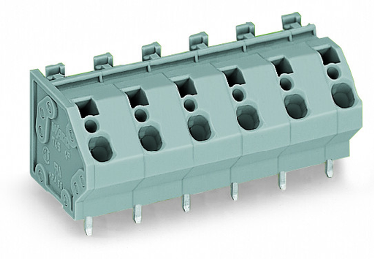 Wago 745-210  PCB terminal block, 4 mm, Pin spacing 10 mm, 10
