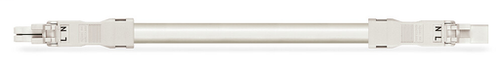 Wago 891-8992/015-702 | pre-assembled interconnecting cable, Eca, Socket/plug, 2-pole, Cod. A, 7 m