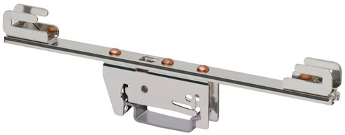 Wago (10 PK) 790-310 | Busbar carrier, 140 mm wide, 24 mm high, both sides, straight, for DIN 35 rail