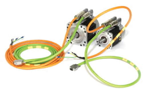 HYBCAB0100 | 23A (4mm2) Hybrid Size 1.5 Power, Brake, Signal Cable with 15pin HD Connector for Unidr