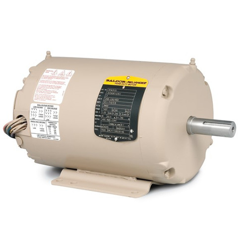 ABB Baldor AFM3532 | 3HP, 3450RPM, 3PH, 60HZ, 145T, 3528M, TEAO, F1