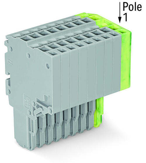 Wago 2020-210/000-036 | X-COM S-Mini2-conductor female connector, 1.5 mm, 10-pole Wago 2020-210/000-036 | X-COM S-Mini2-conductor female connector, 1.5 mm, 10-pole