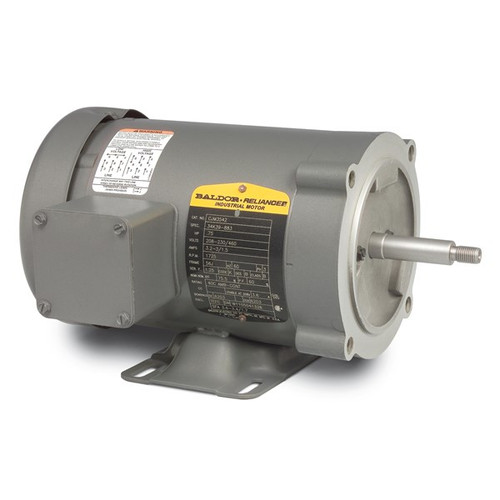 ABB Baldor CJM3542 | .75HP, 1725RPM, 3PH, 60HZ, 56J, 3420M, TEFC, F1