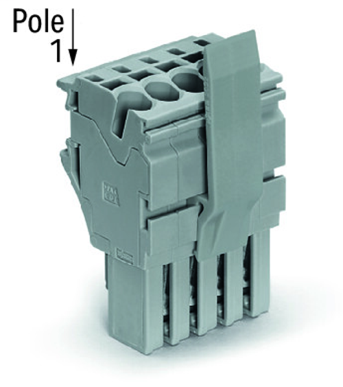 Wago 2022-110/123-000 | X-COM S1-conductor female plug, Locking lever, 2.5 mm, 10-pole