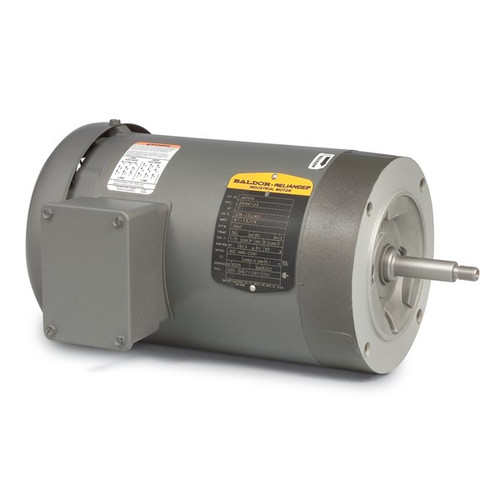 ABB Baldor JM3460 | .5HP, 3450RPM, 3PH, 60HZ, 56J, 3413M, TEFC, F1