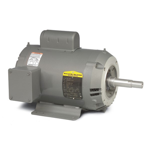 ABB Baldor JML1406T | 3HP, 3450RPM, 1PH, 60HZ, 182, JM, 3628L, OPEN, F