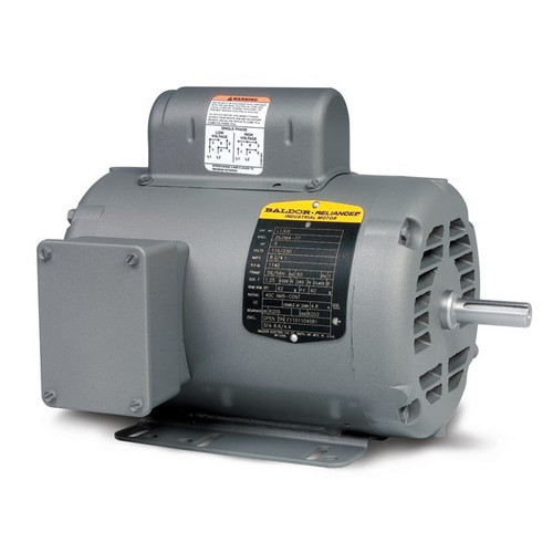 ABB Baldor L1209-50 | .5HP, 1425RPM, 1PH, 50HZ, 48, 3424L, OPEN, F1