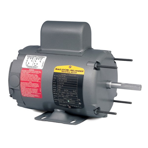 ABB Baldor PSC3524A | .5HP, 1625RPM, 1PH, 60HZ, 48Z, 3418C, TEAO, F1