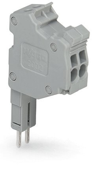 Wago 2000-559 | TOPJOBS connector strip, for 2000 series, for jumper contact slot, 9-pole, gray