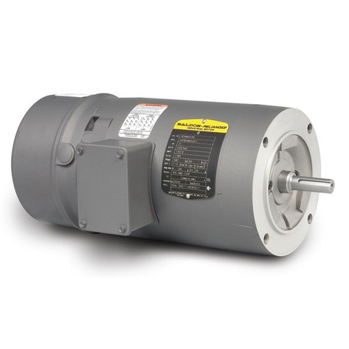 ABB Baldor VEBNM3542 | .75HP, 1750RPM, 3PH, 60HZ, 56C, 3516M, TENV, F1