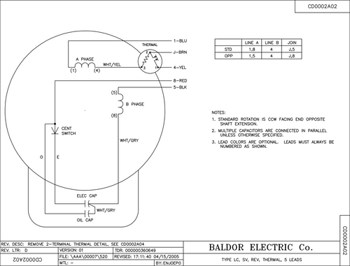 ABB Baldor VFDFL3516TM | 2HP, 1740RPM, 1PH, 60HZ, 145TC, 3535LC, TEFC, F