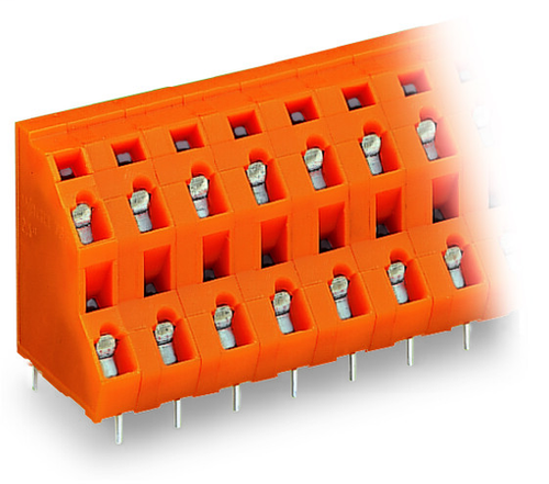 Wago  (35 PK) 736-656 | Double-deck PCB terminal block, 2.5 mm, Pin spacing 7.62 mm, 2 x 6-pole, CAGE CLA