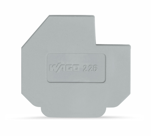 Wago  (25 PK) 226-110 | End plate, for 630 V, cut-out dimensions L1, 1.5 mm thick