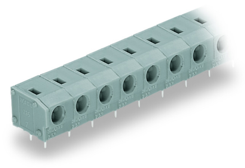 Wago  (35 PK) 235-504 | PCB terminal block, 2.5 mm, Pin spacing 7.5/7.62 mm, 4-pole, PUSH WIRE