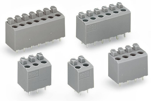 Wago  (35 PK) 735-307 | PCB terminal block, push-button, 1.5 mm, Pin spacing 5 mm, 7-pole, PUSH WIRE