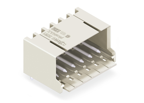 Wago  (200 PK) 2091-1423/200-000 | picoMAX THR male header, 1.0 mm Ph solder pin, angled, Pin spacing 3.5