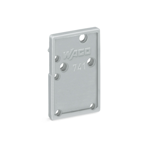 Wago  (100 PK) 741-100 | End plate, snap-fit type, 1.5 mm thick