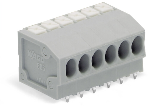 Wago  (15 PK) 805-373 | PCB terminal block, Push-button, 1.5 mm, Pin spacing 3.5 mm, 23-pole, Push-in CAG