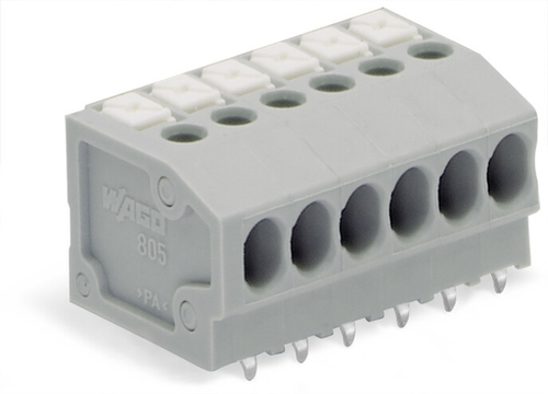 Wago  (20 PK) 805-167 | PCB terminal block, Push-button, 1.5 mm, Pin spacing 3.5 mm, 17-pole, Push-in CAG