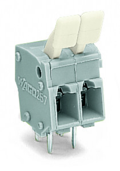 Wago  (55 PK) 257-404/333-000 | PCB terminal block, finger-operated levers, 2.5 mm, Pin spacing 5/5.08 mm