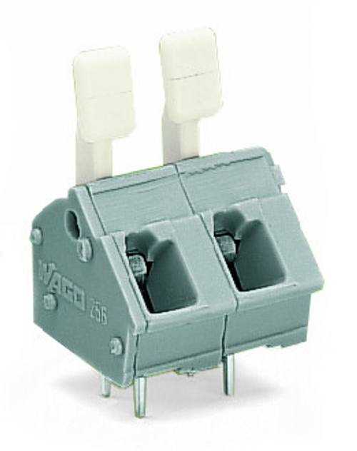 Wago  (15 PK) 256-510/333-000 | PCB terminal block, finger-operated levers, 2.5 mm, Pin spacing 7.5/7.62